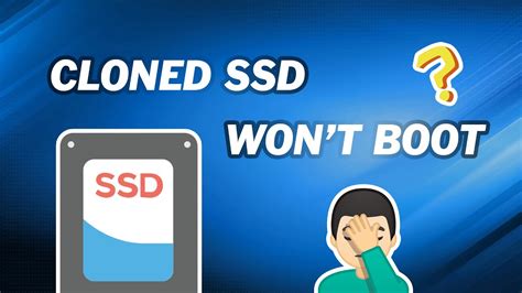 cloned hdd to ssd won t boot windows 10|make ssd bootable after cloning.